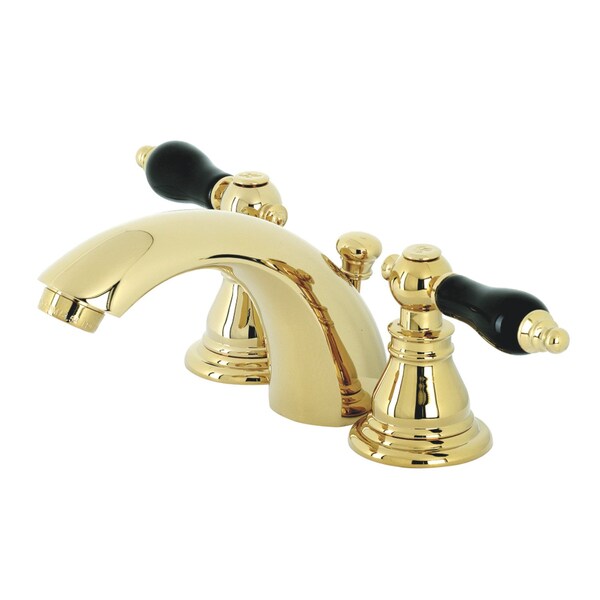KB952AKL Duchess Widespread Bathroom Faucet W/ Plastic Pop-Up, Brass